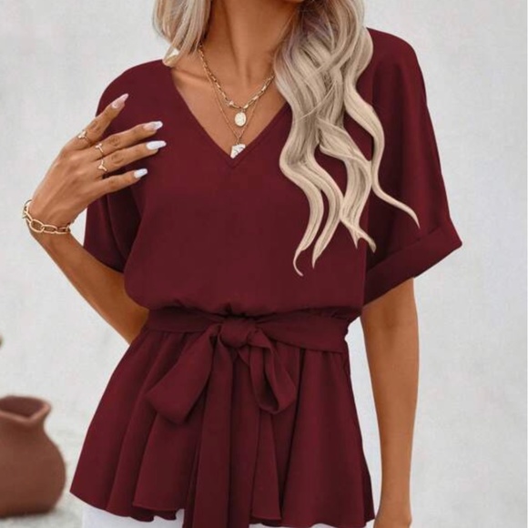 red blouse collection - Picture 2 of 4